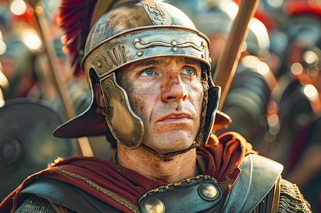 ROMAN SOLDIER AT THE CROSS OF CHRIST